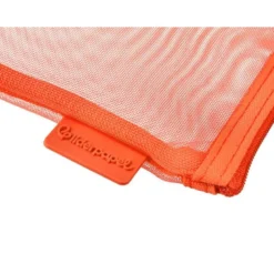 BOLSA ZIPPER BAG LIDERPAPEL POLIESTER TRANSPIRABLE MULTIUSOS DIN A4 NARANJA