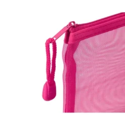 BOLSA ZIPPER BAG LIDERPAPEL POLIESTER TRANSPIRABLE MULTIUSOS DIN A6 ROSA