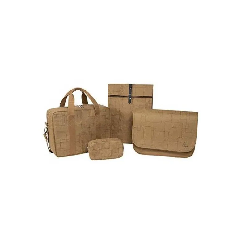 BOLSO ESCOLAR EXACOMPTA ETERNECO CUERO IMITACION VEGETAL GRANDE RECTANGULAR 105X75X205 MM