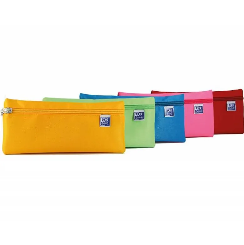BOLSO ESCOLAR OXFORD PORTATODO KANGOO KIDS PLANO GRANDE COLORES SURTIDOS 220X7X100 MM