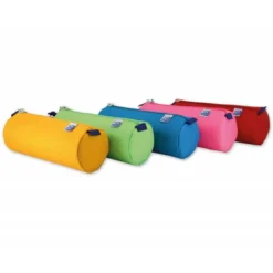 BOLSO ESCOLAR OXFORD PORTATODO KANGOO KIDS REDONDO GRANDE COLORES SURTIDOS 220X70X90 MM