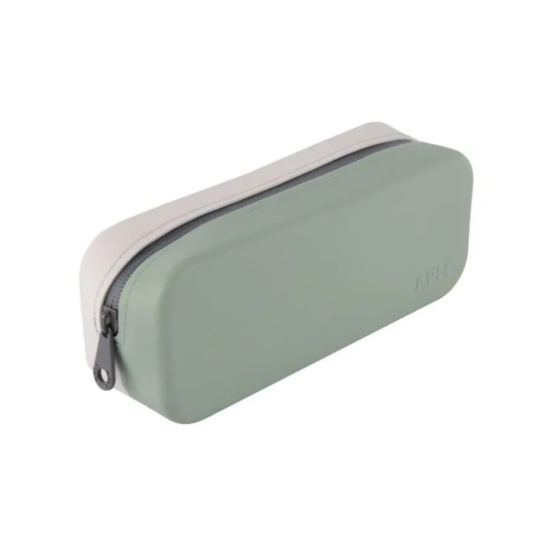 BOLSO ESCOLAR PORTATODO APLI UP NORTH SILICONA COLORES SURTIDOS 75X185X55 MM
