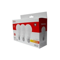 BOMBILLA LED TOSHIBA ESSENTIAL A60 E27 8W LUZ CALIDA 2700K
