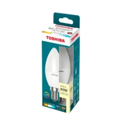 BOMBILLA LED TOSHIBA ESSENTIAL C37 E14 4.7W LUZ NEUTRA 4000K