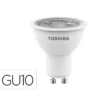 BOMBILLA LED TOSHIBA GU10 5.5W 3000K LUZ CALIDA