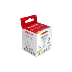 BOMBILLA LED TOSHIBA GU10 5.5W 3000K LUZ CALIDA