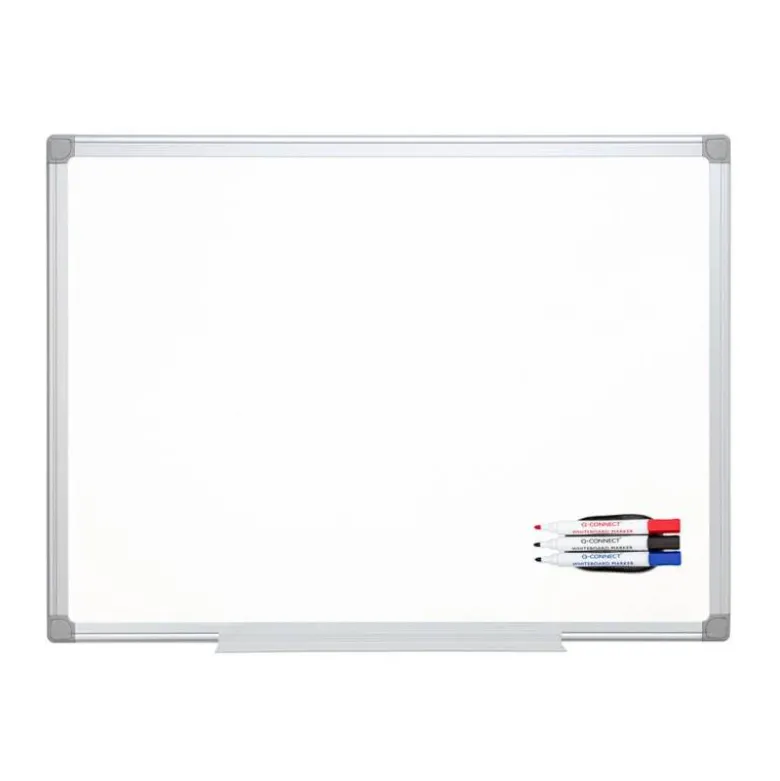 BORRADOR Q-CONNECT MAGNETICO CON ROTULADOR NEGRO ROJO Y AZUL PARA PIZARRA BLANCA