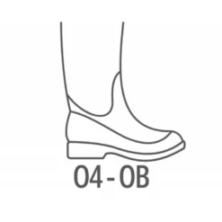 BOTAS DELTAPLUS DE SEGURIDAD STONE PVC NEGRO SUELA DE TACOS TALLA 44