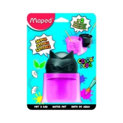 Bote limpia pinceles Maped Color Peps Superhéroes de Plástico