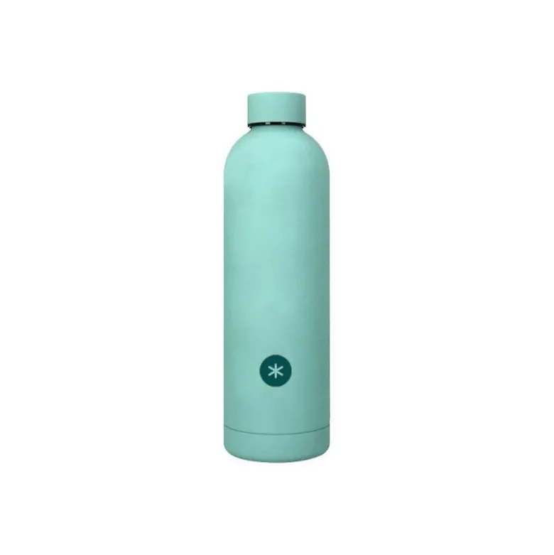BOTELLA PORTALIQUIDOS ANTARTIK ISOTERMICA ACERO INOXIDABLE LIBRE DE BPA COLOR MENTA 750 ML