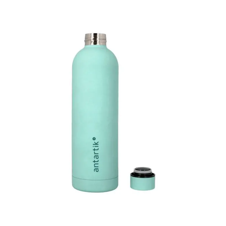 BOTELLA PORTALIQUIDOS ANTARTIK ISOTERMICA ACERO INOXIDABLE LIBRE DE BPA COLOR MENTA 750 ML