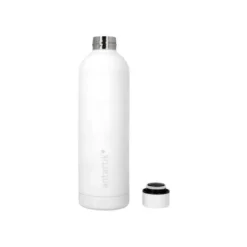 BOTELLA PORTALIQUIDOS ANTARTIK ISOTERMICA ACERO INOXIDABLE LIBRE DE BPA COLOR BLANCO 750 ML