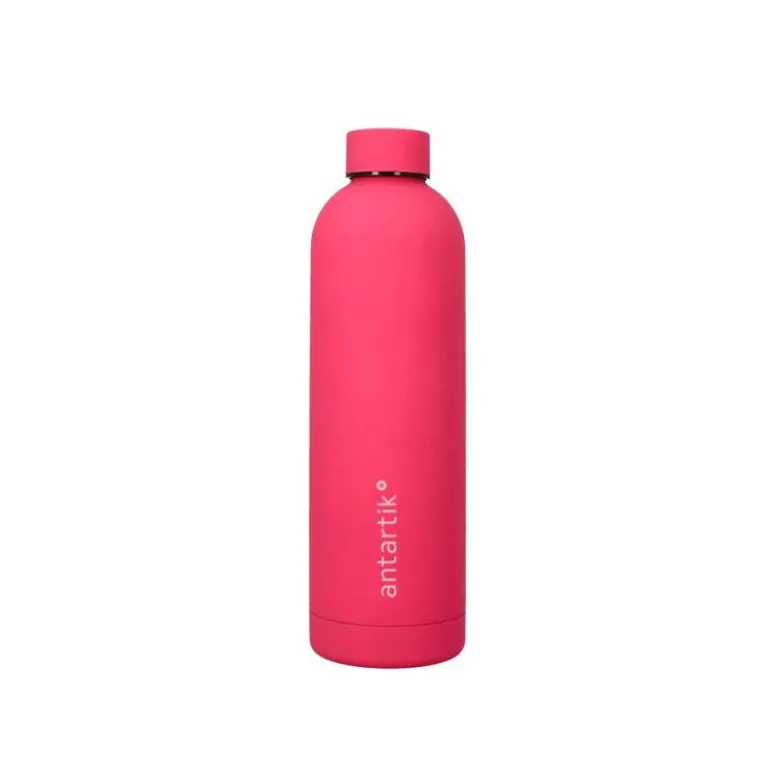 BOTELLA PORTALIQUIDOS ANTARTIK ISOTERMICA ACERO INOXIDABLE LIBRE DE BPA COLOR FUCSIA 750 ML