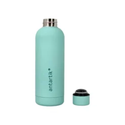 BOTELLA PORTALIQUIDOS ANTARTIK ISOTERMICA ACERO INOXIDABLE LIBRE DE BPA COLOR MENTA 500 ML