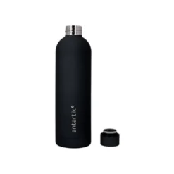 BOTELLA PORTALIQUIDOS ANTARTIK ISOTERMICA ACERO INOXIDABLE LIBRE DE BPA COLOR NEGRO 750 ML