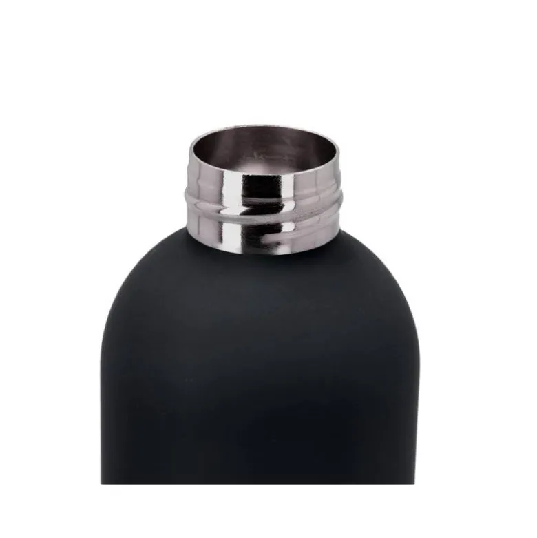 BOTELLA PORTALIQUIDOS ANTARTIK ISOTERMICA ACERO INOXIDABLE LIBRE DE BPA COLOR NEGRO 750 ML