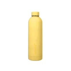 BOTELLA PORTALIQUIDOS ANTARTIK ISOTERMICA ACERO INOXIDABLE LIBRE DE BPA COLOR AMARILLO 750 ML