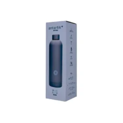 BOTELLA PORTALIQUIDOS ANTARTIK ISOTERMICA ACERO INOXIDABLE LIBRE DE BPA COLOR AZUL 75O ML
