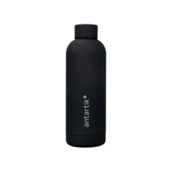 BOTELLA PORTALIQUIDOS ANTARTIK ISOTERMICA ACERO INOXIDABLE LIBRE DE BPA COLOR NEGRO 500 ML