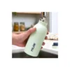 BOTELLA PORTALIQUIDOS MILAN ACERO INOXIDABLE TERMO COLOR VERDE 354 ML