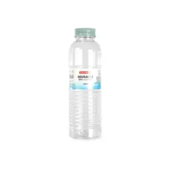 BOTELLA PORTALIQUIDOS PLASTICFORTE RIO PLASTICO RECICLABLE 100% TRANSPARENTE 550 ML