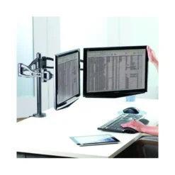 Brazo flexible para monitor doble Fellowes Professional