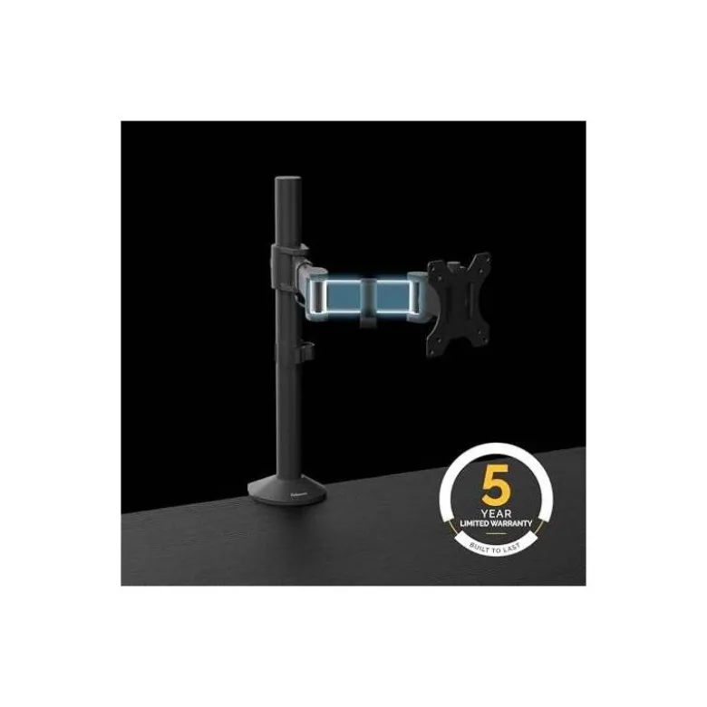 BRAZO PARA MONITOR FELLOWES REFLEX AJUSTABEL EN ALTURA HASTA 45 CM HASTA 8 KG