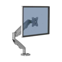 BRAZO PARA MONITOR FELLOWES SERIE EPPA AJUSTABLE ALTURA 1 PANTALLA NORMATIVA VESA HASTA 10 KG PLATA
