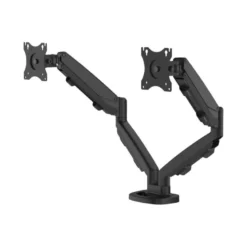 BRAZO PARA MONITOR FELLOWES SERIE EPPA AJUSTABLE ALTURA 2 PANTALLAS NORMATIVA VESA HASTA 10 KG NEGRO