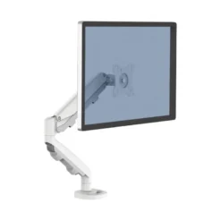 BRAZO PARA MONITOR FELLOWES SERIE EPPA AJUSTABLE ALTURA 1 PANTALLA NORMATIVA VESA HASTA 10 KG BLANCO