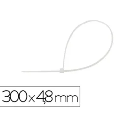 BRIDA Q-CONNECT COLOR BLANCO 300X4,8 MM BOLSA DE 100 UNIDADES
