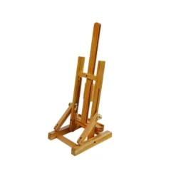 CABALLETE PINTOR DE SOBREMESA LIDERPAPEL MADERA DE PINO BARNIZADO 34X16X13 CM CERTIFICADO FSC