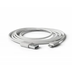 CABLE GROOVY USB-A A MICRO USB LONGITUD 2 MT COLOR BLANCO