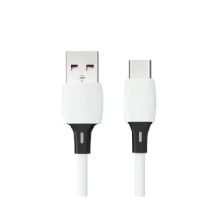 CABLE USB-C A USB-A Q-CONNECT PVC LONGITUD 2M BLANCO
