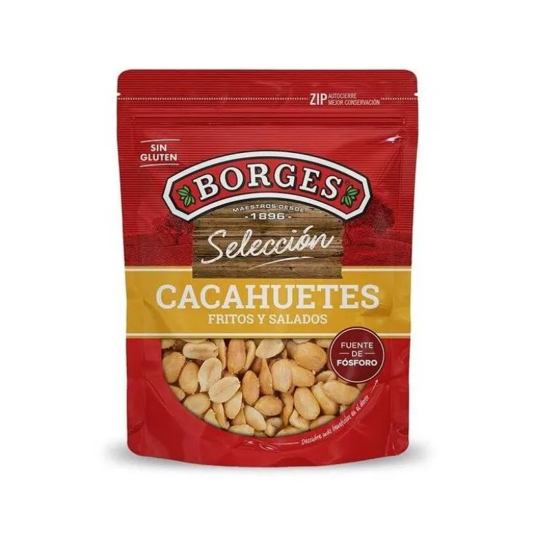 CACAHUETE BORGES FRITO/SALADO BOLSA DE 100 GR