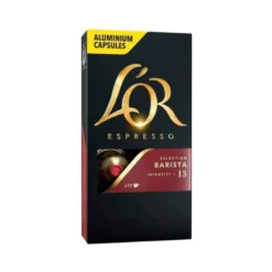 CAFE L'OR ESPRESSO BARISTA INTENSIDAD 13 CAJA DE 10 CAPSULAS XXL COMPATIBLE NESPRESSO