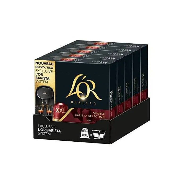 CAFE L'OR ESPRESSO BARISTA INTENSIDAD 13 CAJA DE 10 CAPSULAS XXL COMPATIBLE NESPRESSO