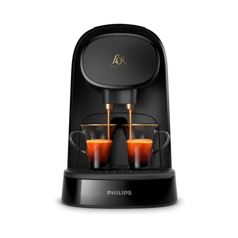 CAFETERA DE CAPSULAS PHILIPS BARISTA 19 BARES 1450W 1L DOBLE ESPRESSO COMPATIBLE CON CAPSULAS L'OR Y NESPRESSO