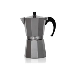 CAFETERA ITALIANA ORBEGOZO ALUMINIO 6 TAZAS APTA PARA TODO TIPO DE COCINAS