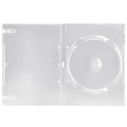 Caja dvd Q-connect transparente pack de 5 unidades