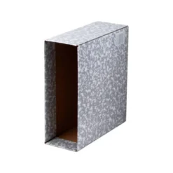 Caja archivador de palanca marca Liderpapel Classic Red Cuarto