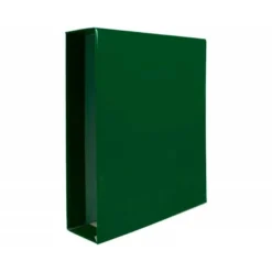 CAJA ARCHIVADOR LIDERPAPEL DE PALANCA CARTON FOLIO DOCUMENTA LOMO 75MM COLOR VERDE