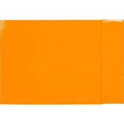 CAJA ARCHIVADOR LIDERPAPEL DE PALANCA CARTON FOLIO DOCUMENTA LOMO 75MM COLOR NARANJA