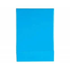 CAJA ARCHIVADOR LIDERPAPEL DE PALANCA CARTON FOLIO DOCUMENTA LOMO 75MM CELESTE