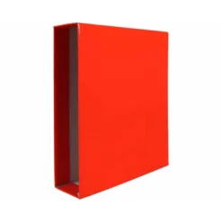 Caja archivador marca Liderpapel de palanca Din A4 documenta Rojo