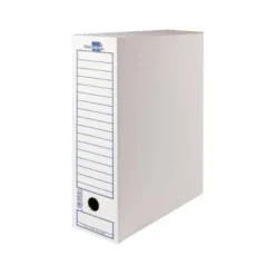 CAJA ARCHIVO DEFINITIVO LIDERPAPEL ECOUSE CARTON 100% RECICLADO 104 FOLIO 365X251X100MM 325G/M2