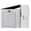 CAJA ARCHIVO DEFINITIVO LIDERPAPEL ECOUSE CARTON 100% RECICLADO FOLIO DOBLE ANCHO 367X251X200MM 325G/M2