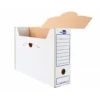 CAJA ARCHIVO DEFINITIVO LIDERPAPEL ECOUSE CARTON 100% RECICLADO FOLIO PROLONGADO 388X275X116MM 340G/M2