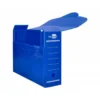 CAJA ARCHIVO DEFINITIVO PLASTICO LIDERPAPEL AZUL 360X260X100 MM
