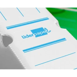 Caja archivo definitivo plastico liderpapel blanco 360x260x100 mm